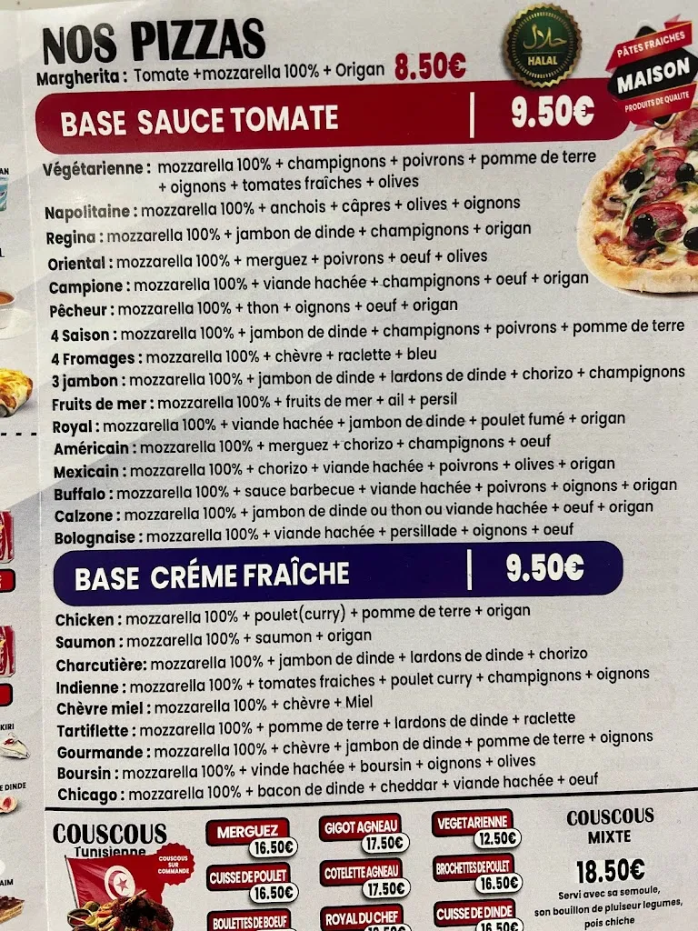 Menu_PIZZA CHATEAUDUN_Châteaudun_immagine_3