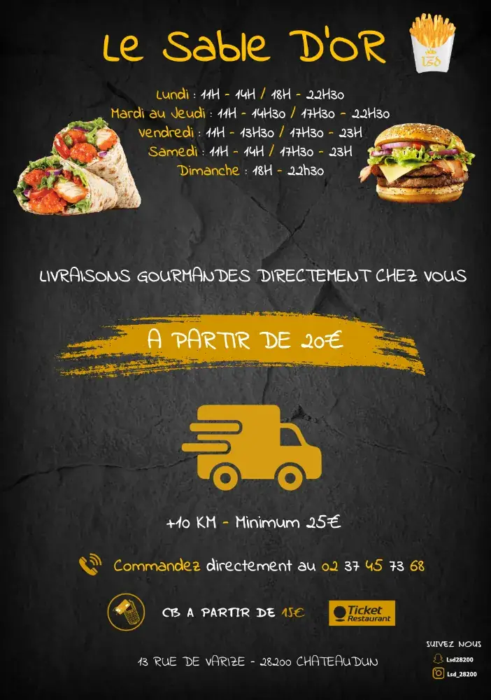 Menu_Le Sable d'Or_Châteaudun_immagine_2