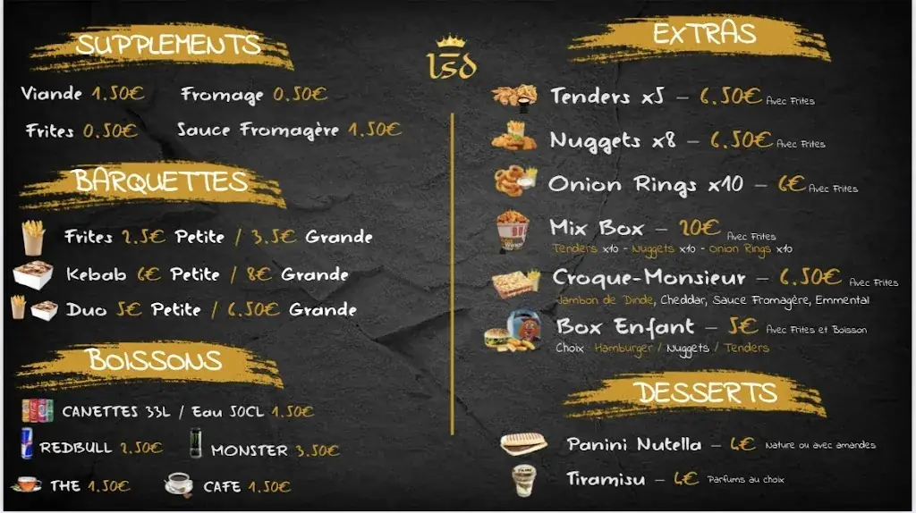 Menu_Le Sable d'Or_Châteaudun_immagine_3