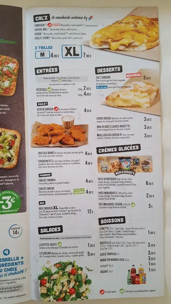 Menu_Domino's Pizza_Châteaudun_image_1