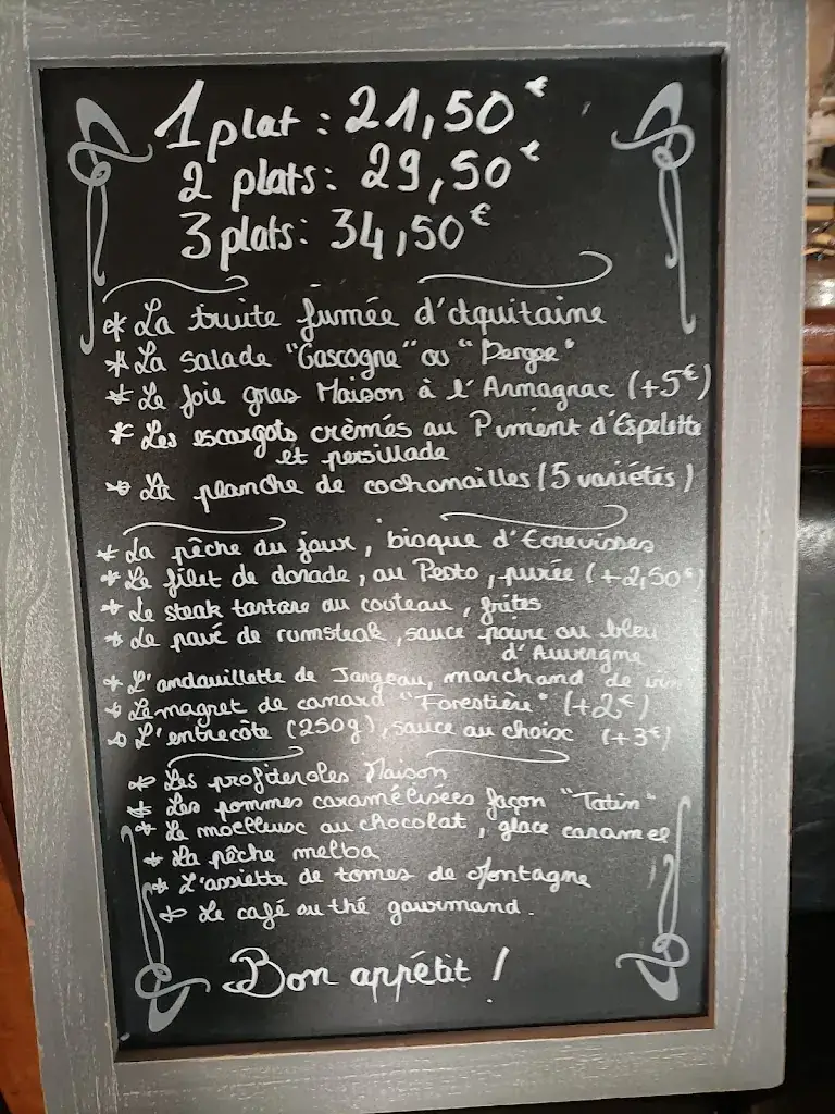 Menu_O Bistrot_Lamotte-Beuvron_imagen_2
