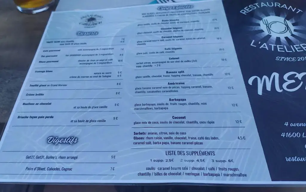 Menu_L'atelier 41_Lamotte-Beuvron_image_1