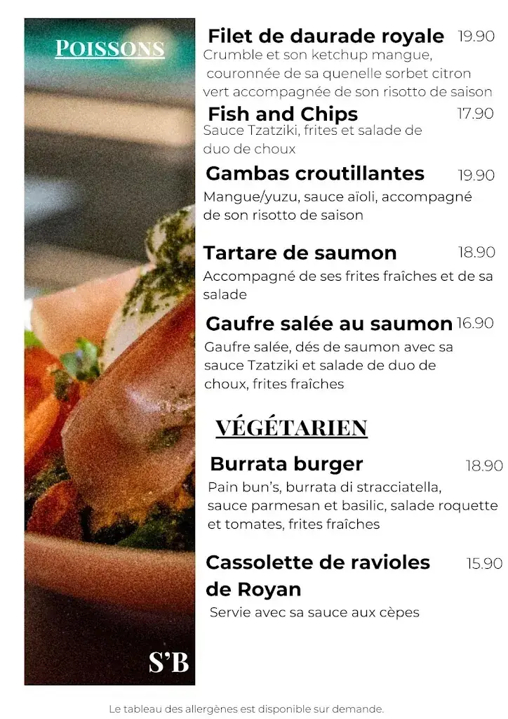 Menu_Restaurant So'Brasseurs - Restaurant Brignais_Brignais_image_3