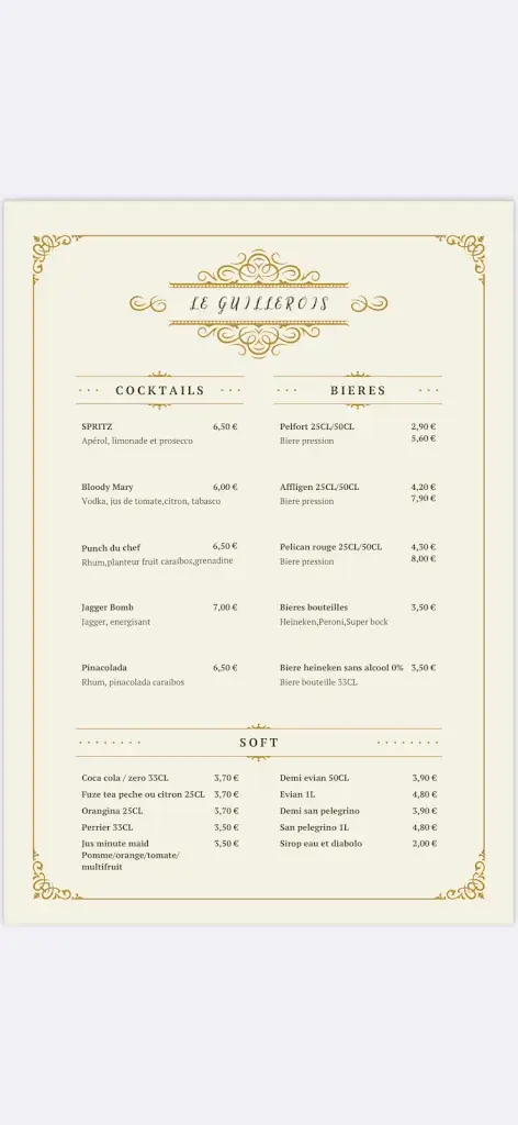 Menu_Le guillerois_Corquilleroy_immagine_2