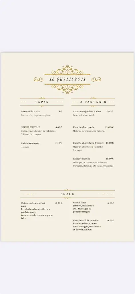 Menu_Le guillerois_Corquilleroy_immagine_3