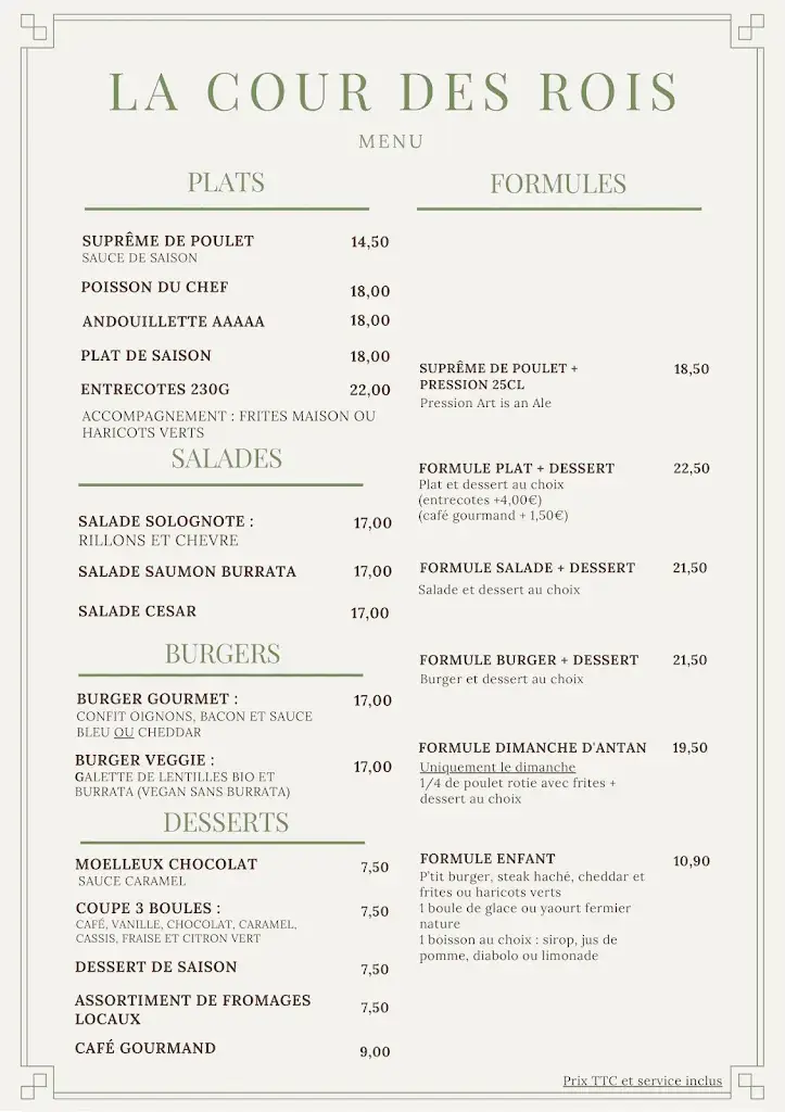 Menu_LA COUR DES ROIS_Cheverny_image_4