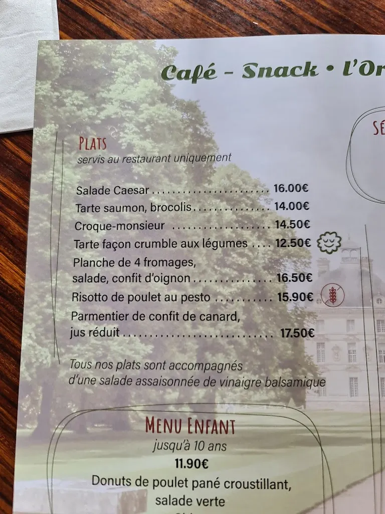 Menu_Orangerie du Château de Cheverny_Cheverny_image_3