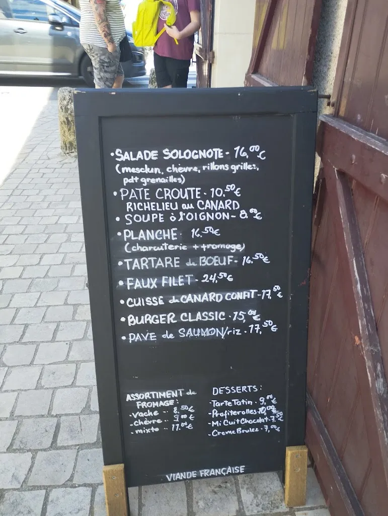 Menu_Le Grand Chancelier_Cheverny_image_1