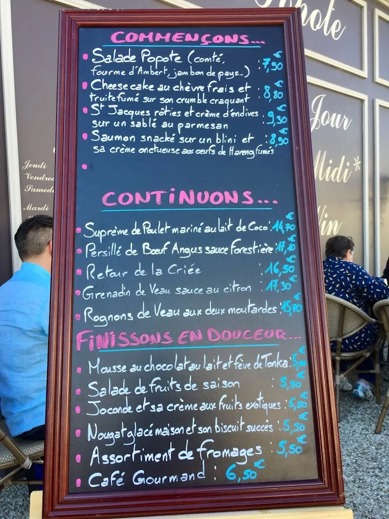 Menu_La Popote_Déols_image_4