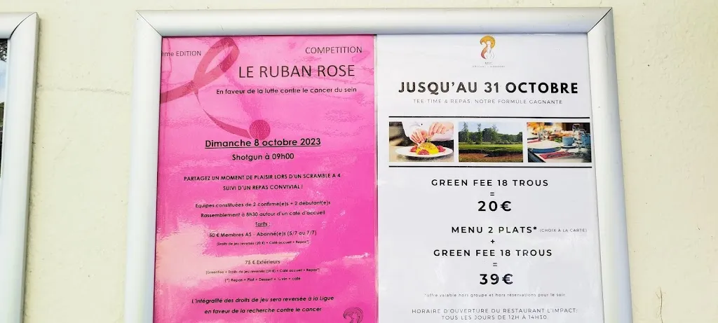 Menu_L'Impact le Restaurant du Golf de Donnery_Donnery_image_1