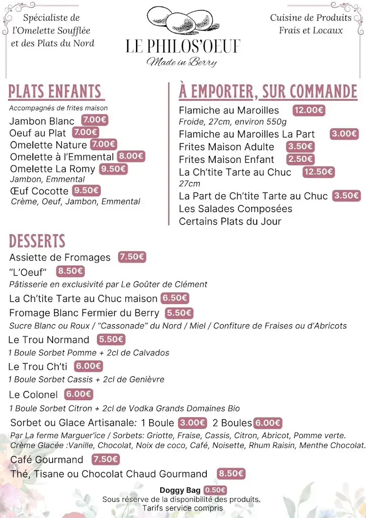 Menu_Le Philos'Œuf_Châteauroux_image_2
