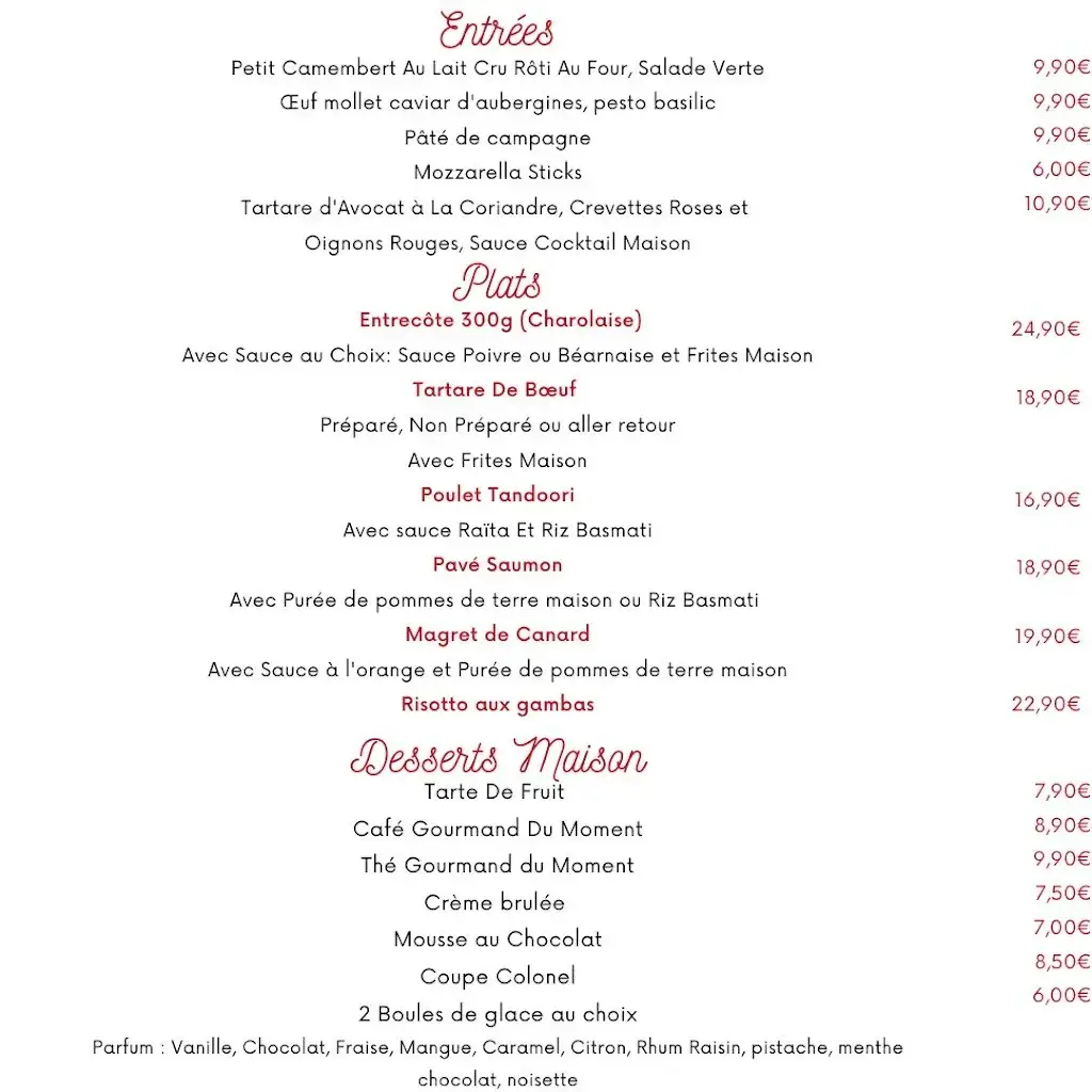 Menu_L'Auberge De Thenay_Thenay_image_3