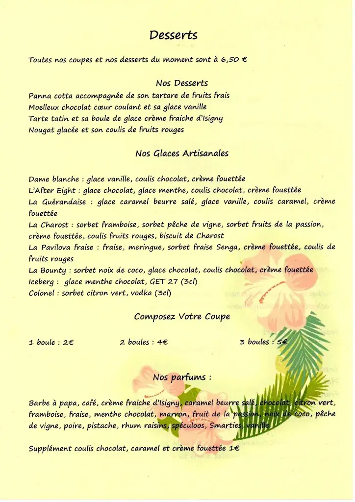 Menu_Le Relais de L'Auzon_Gournay_immagine_1