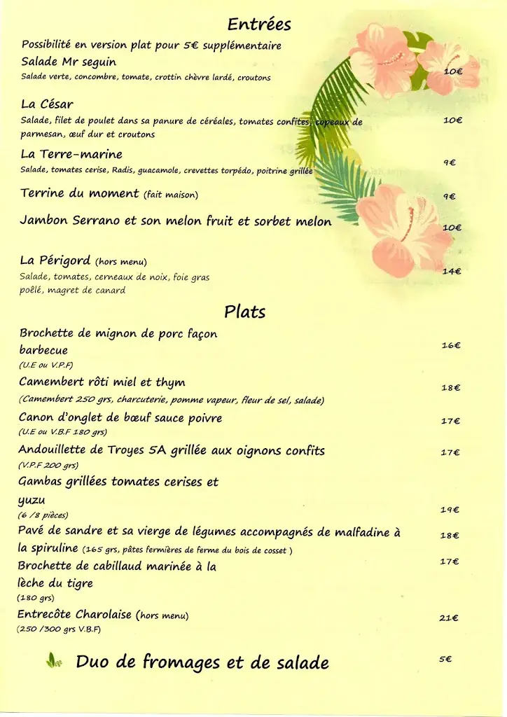 Menu_Le Relais de L'Auzon_Gournay_immagine_3