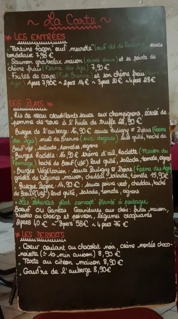 Menu_La Petite Auberge_Pouligny-Saint-Pierre_image_3