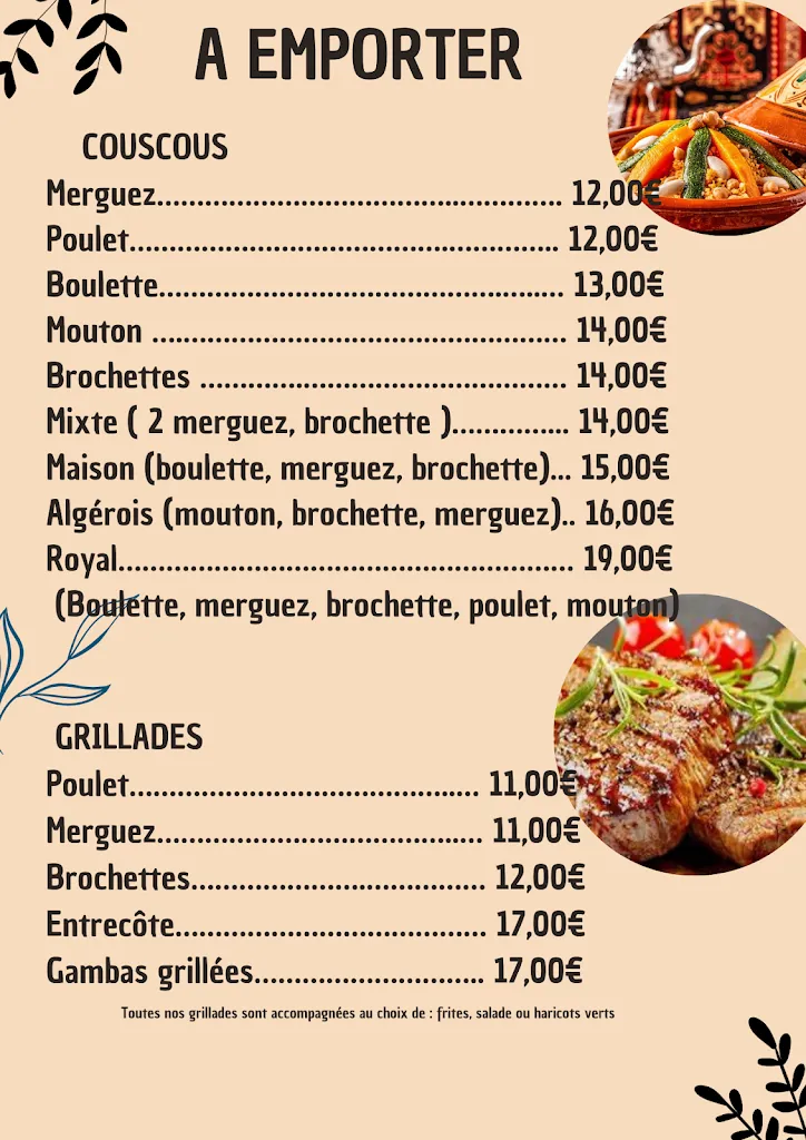 Menu_couscous tajines grillades_Courville-sur-Eure_image_1
