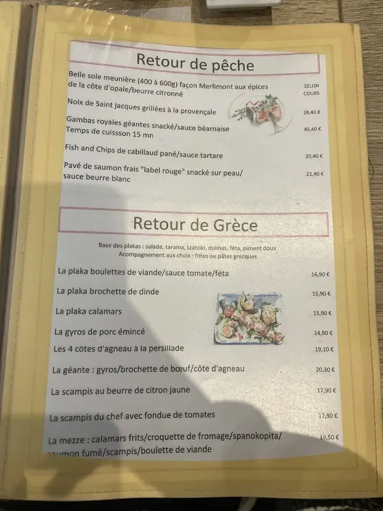 Menu_Auberge Saint Hubert_Douchy-les-Mines_image_1
