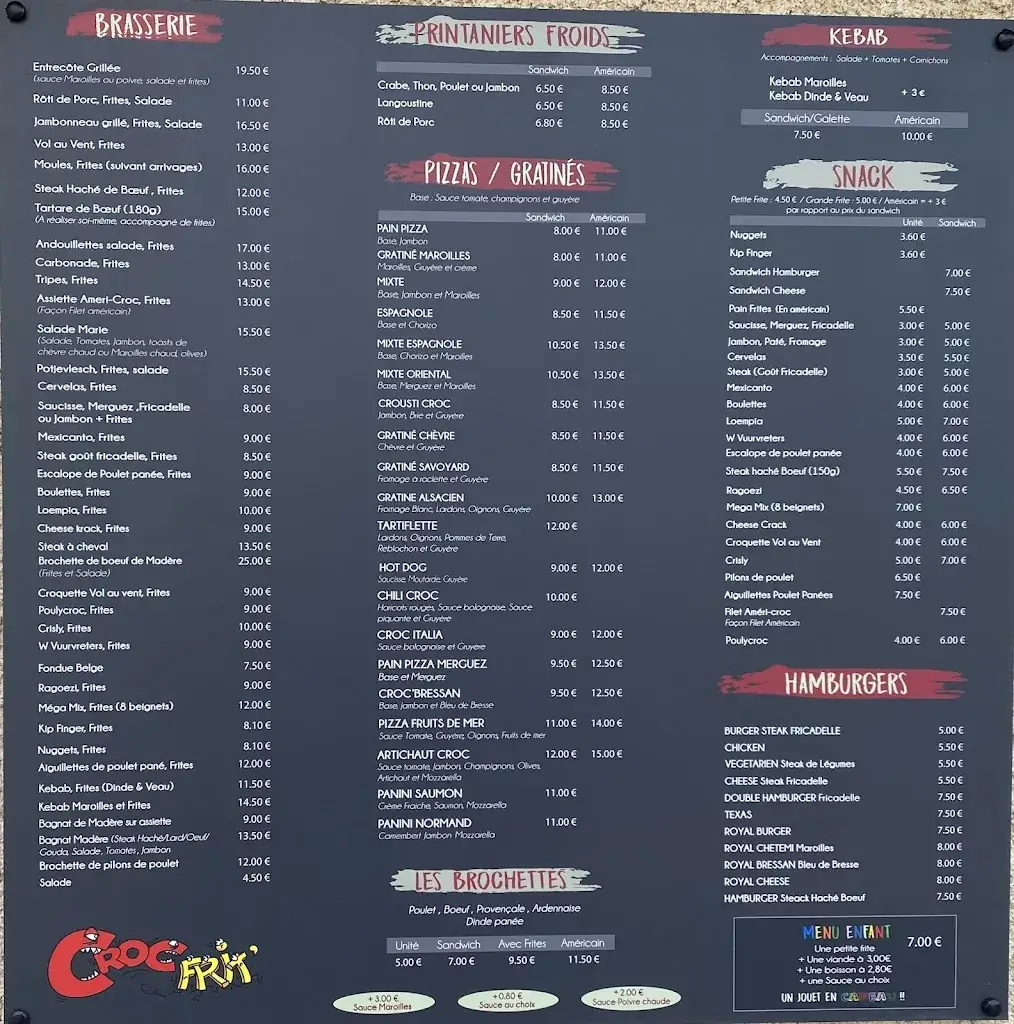 Menu_Croc'Frit_Douchy-les-Mines_image_1