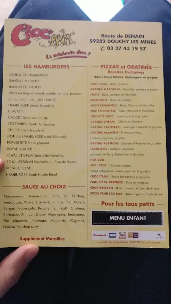 Menu_Croc'Frit_Douchy-les-Mines_image_4