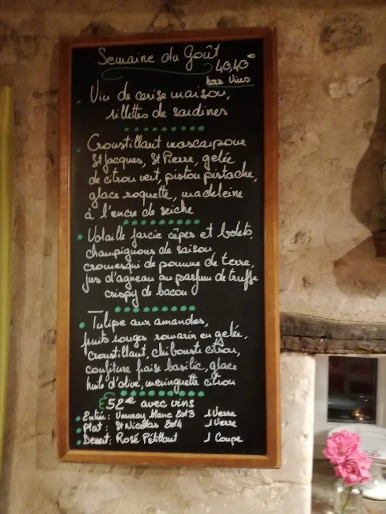 Menu_L'Étape Gourmande_Villandry_image_2