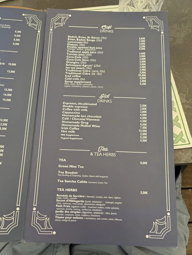 Menu_La Doulce Terrasse_Villandry_image_1