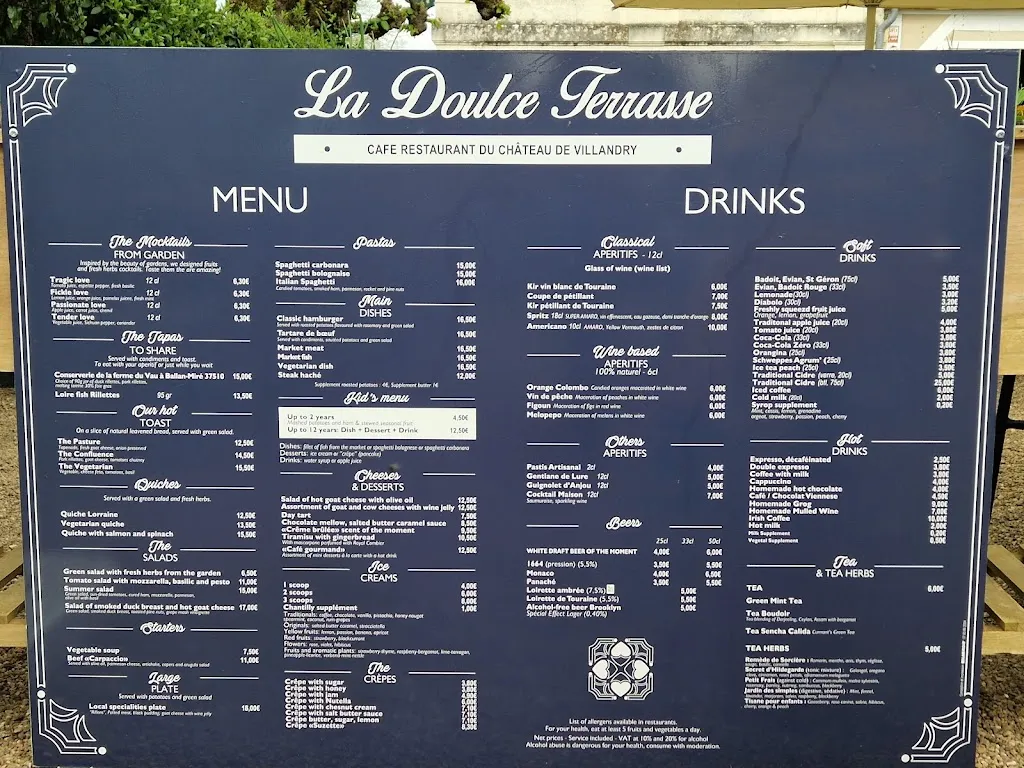 Menu_La Doulce Terrasse_Villandry_image_2