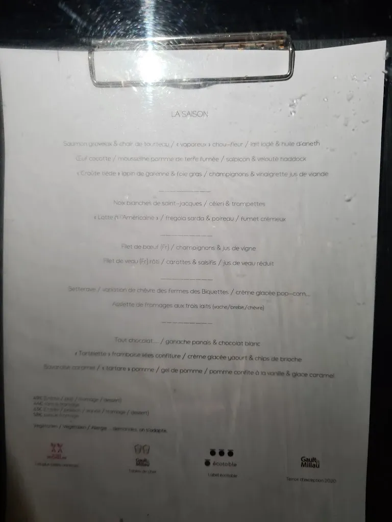 Menu_La Maison Tourangelle_Savonnières_image_2