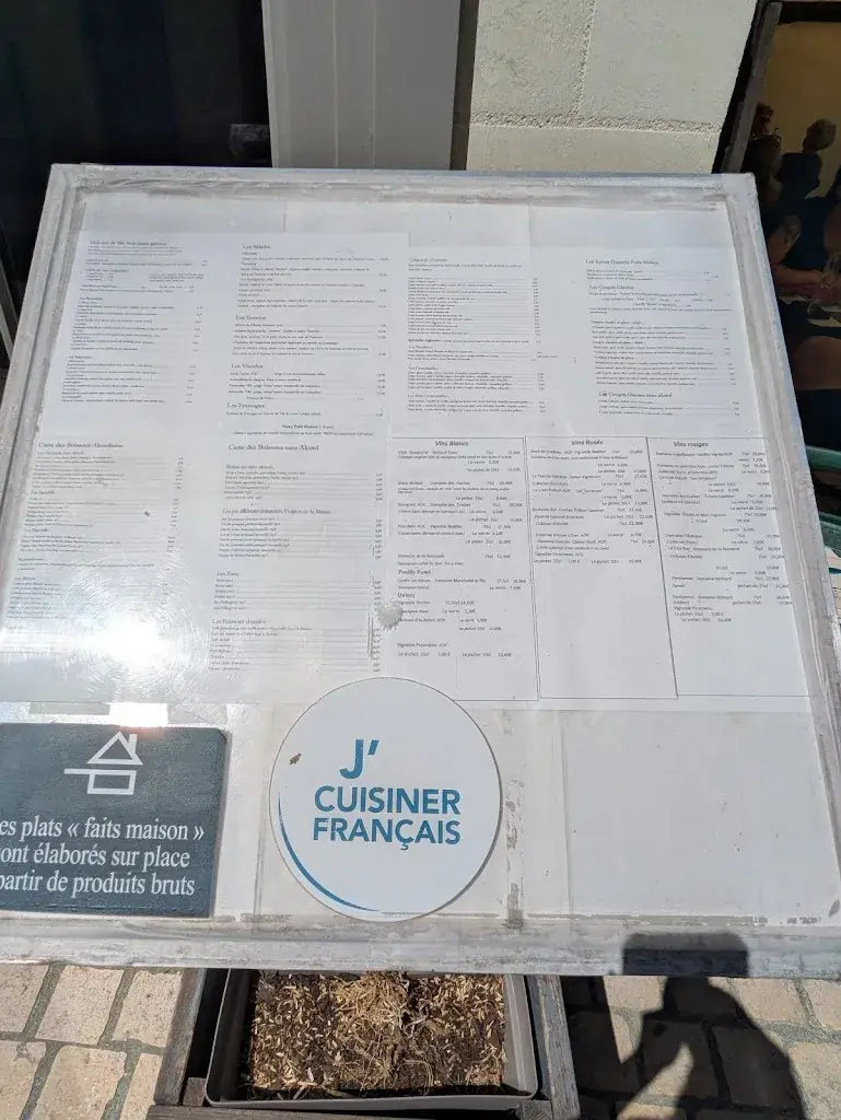 Menu_Crêperie Restaurant LA BLANCHE HERMINE Langeais_Langeais_image_4