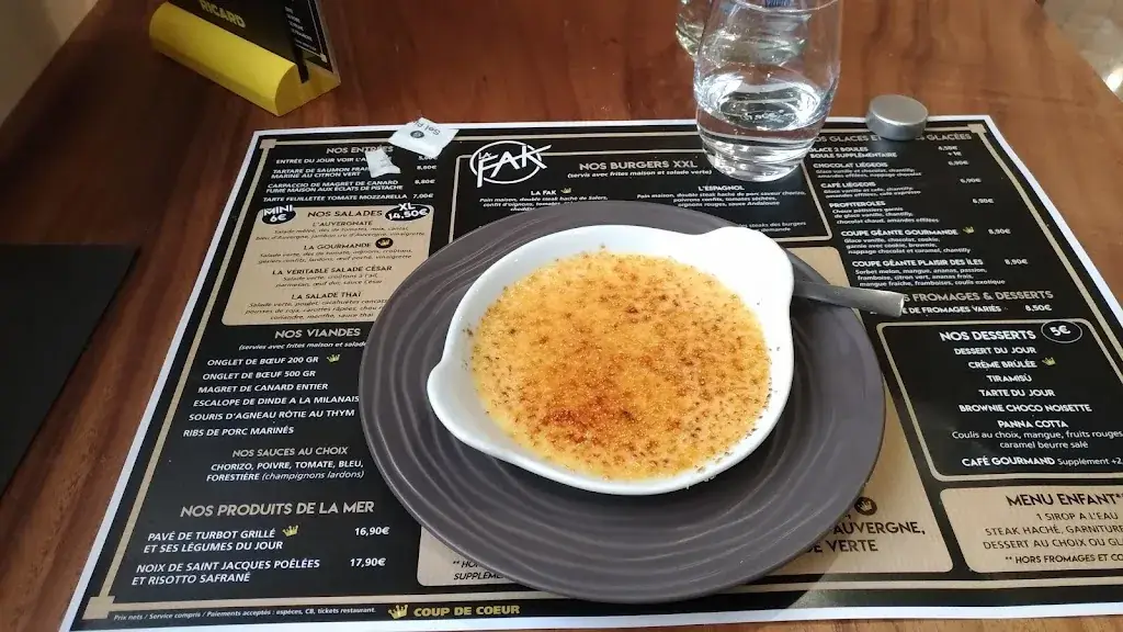 Menu_Restaurant Bar La FAK_Cébazat_image_9