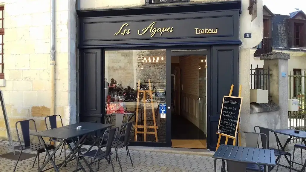 LES AGAPES restaurant in Langeais