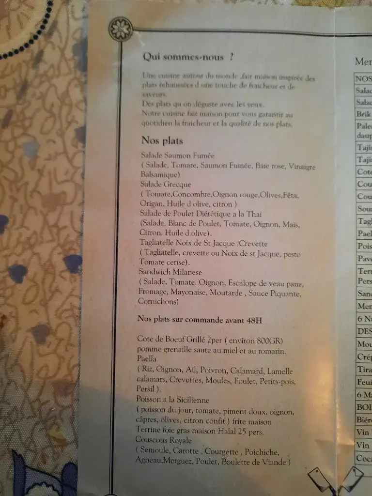 Menu_Restaurant Le Petit Lys_Dammarie-les-Lys_image_2