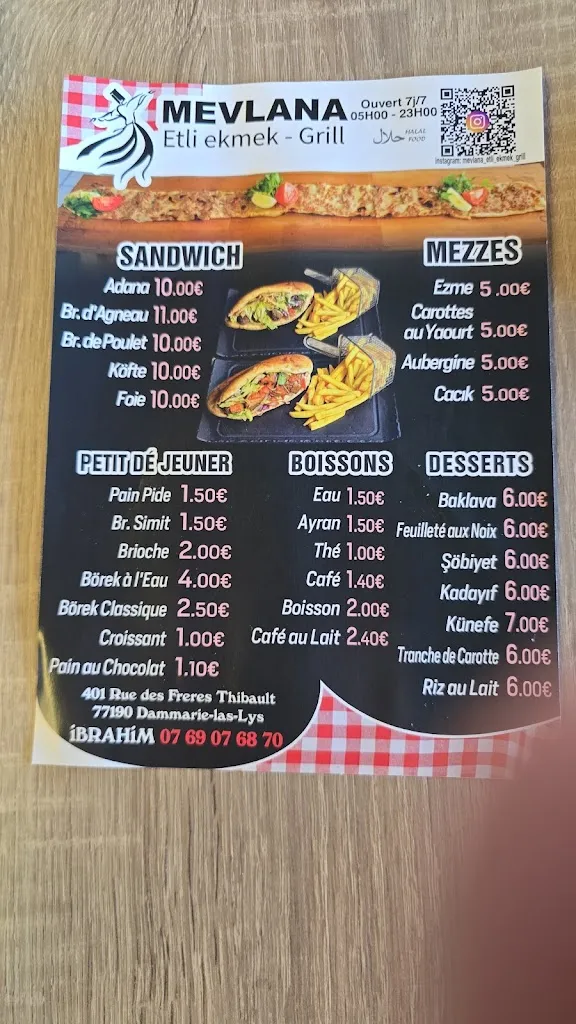Menu_Mevlana etliekmek Grill_Dammarie-les-Lys_image_3
