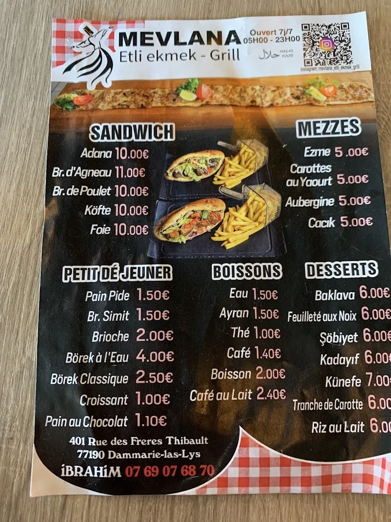 Menu_Mevlana etliekmek Grill_Dammarie-les-Lys_image_4