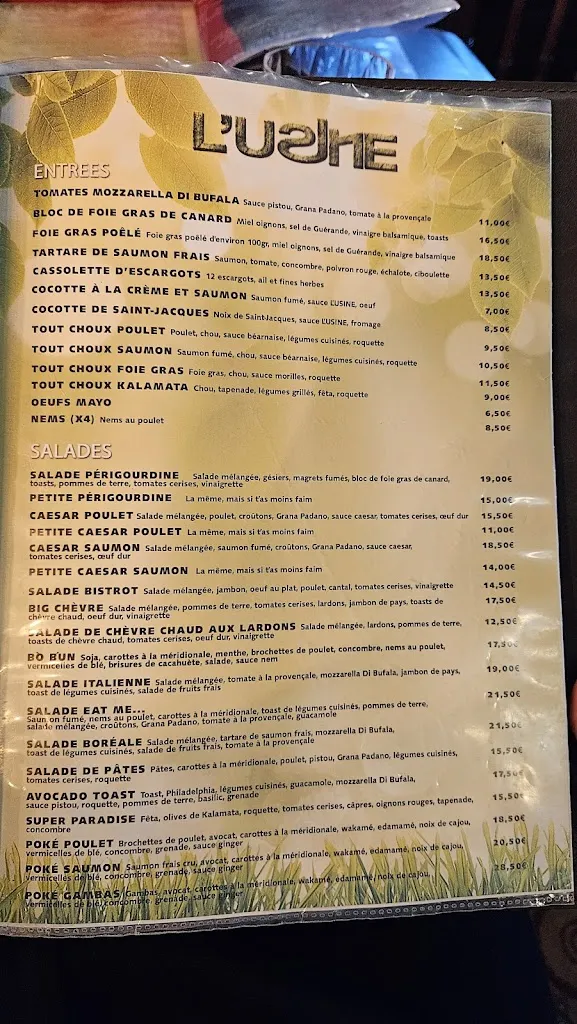 Menu_L'Usine_Melun_image_2