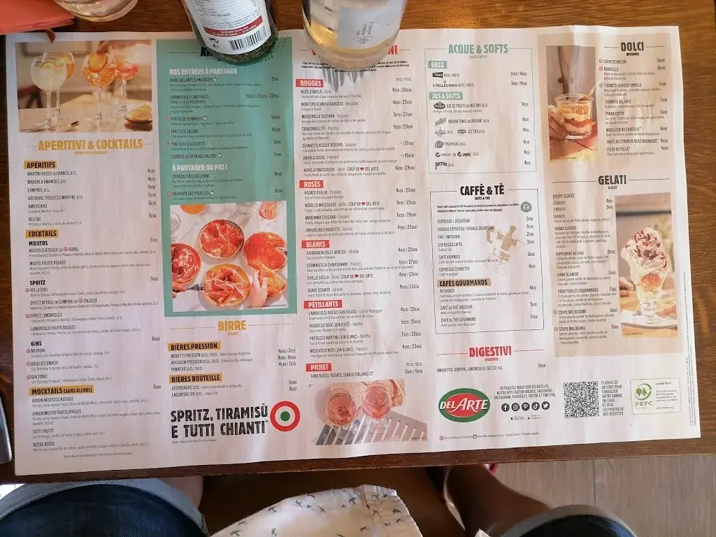 Menu_Del Arte_Dammarie-les-Lys_image_1