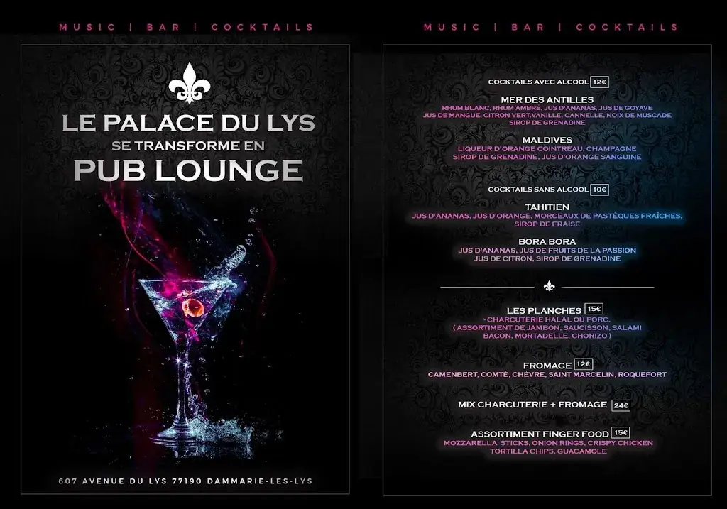 Menu_Le Palace du Lys_Dammarie-les-Lys_image_2