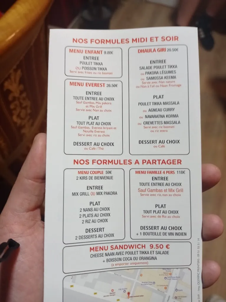 Menu_Mont Everest _Melun_image_1