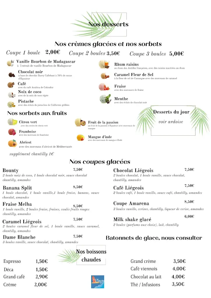 Menu_la Reine des plages_Faverolles-sur-Cher_image_4
