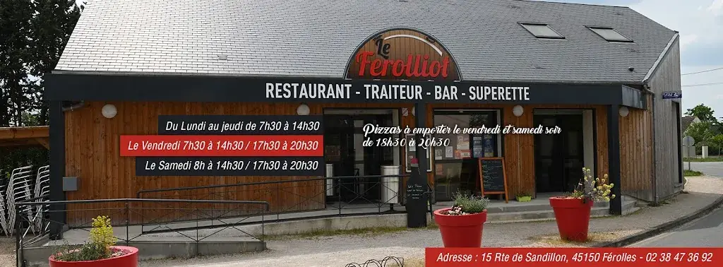 Le Ferolliot restaurant in Férolles