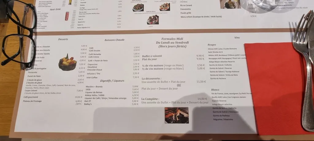 Menü_Paulo & Marie_Fleury-les-Aubrais_Bild_3