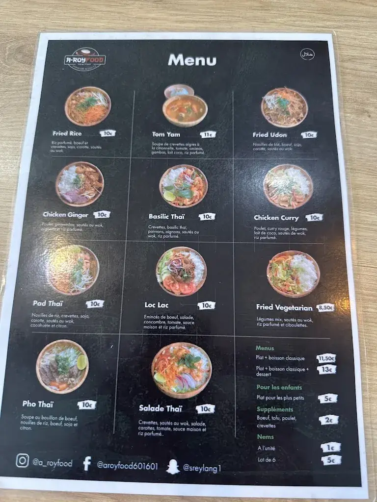 Menu_A-Roy Food_Fleury-les-Aubrais_image_1