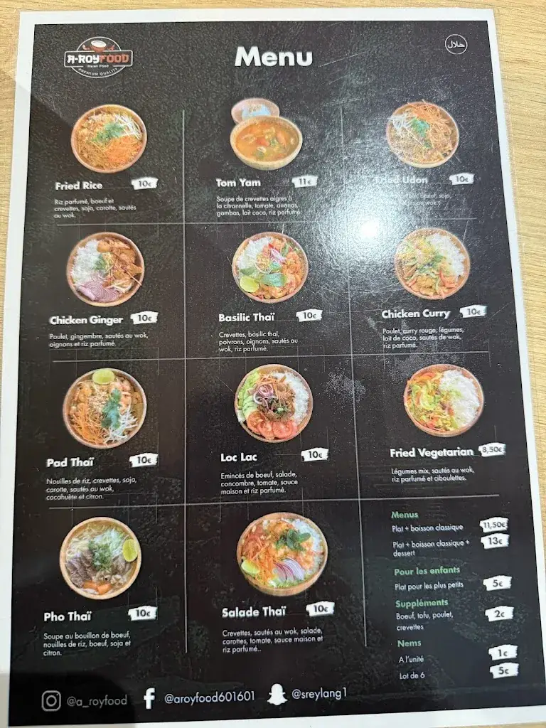 Menu_A-Roy Food_Fleury-les-Aubrais_image_2
