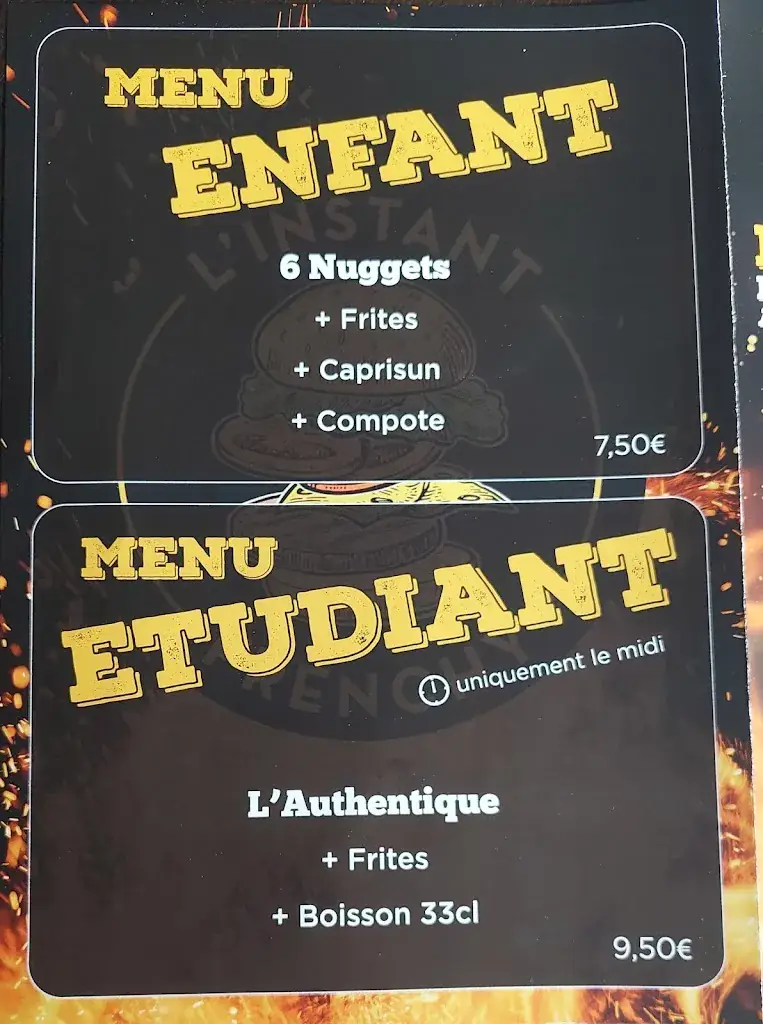 Menu_L’Instant Frenchy Corbeil-Essonnes_Corbeil-Essonnes_image_1