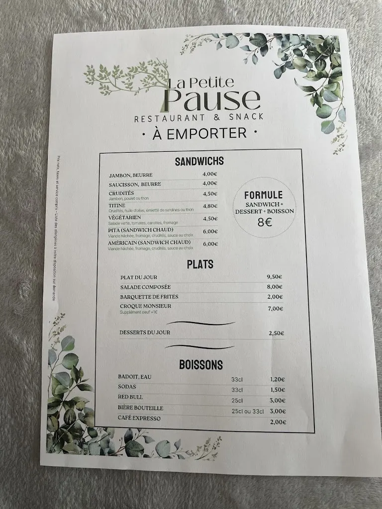La Petite Pause restaurant in Corbeil-Essonnes