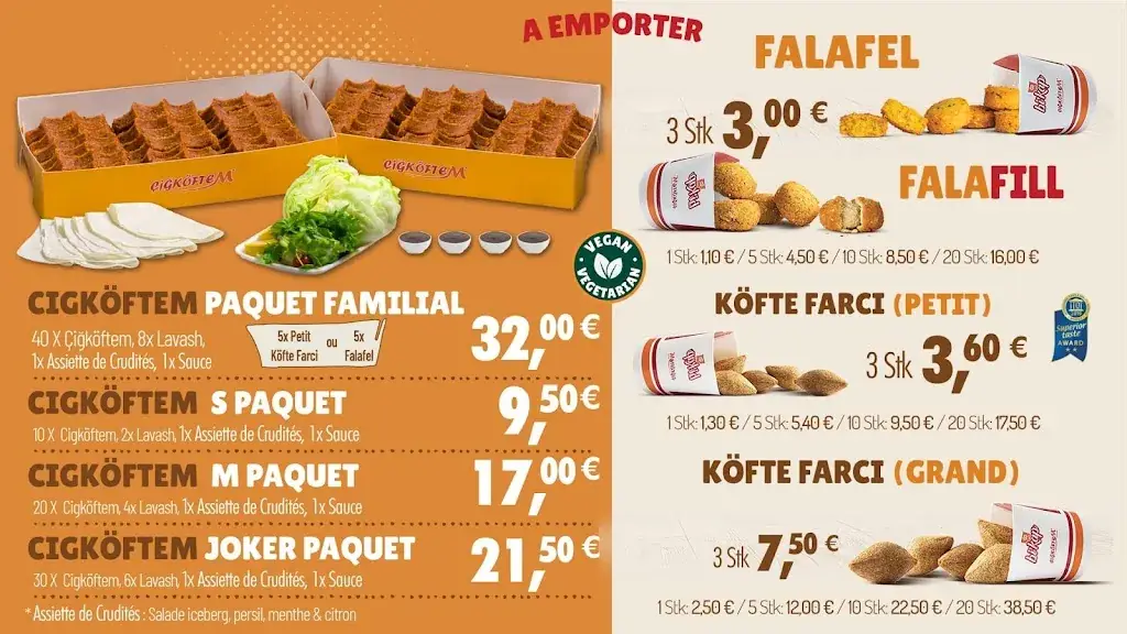 Menu_Çiğköftem Corbeil_Corbeil-Essonnes_image_2