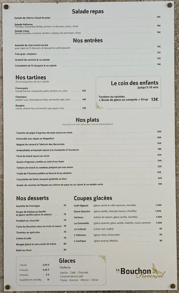 Menu_Le bouchon provençal_Buis-les-Baronnies_image_1