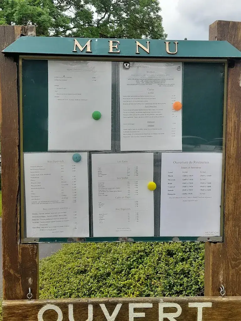 Menu_Le Moulin de Chaudé_Chemillé-sur-Indrois_image_2