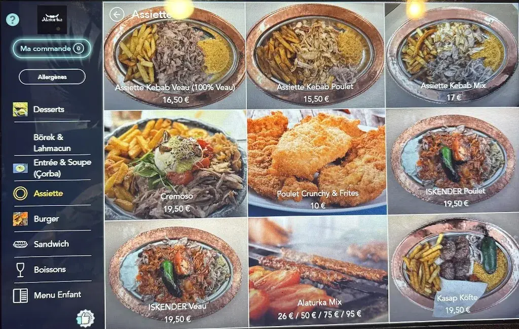 Menu_Alaturka Restaurant_Dordives_image_2