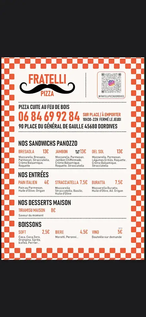 Menu_Fratelli Pizzarium_Dordives_immagine_2