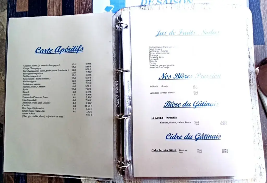 Menu_Le Cheval blanc_Château-Landon_image_4